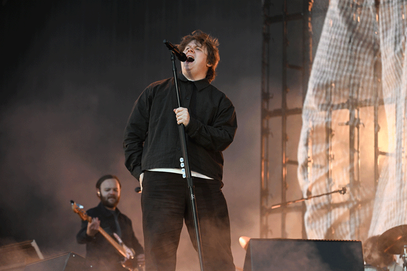 Lewis Capaldi under Neon festival i Trondheim 2026.