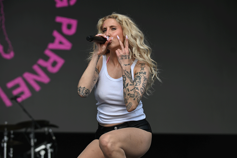 Peg Parnevik under Neon festival i Trondheim 2026.