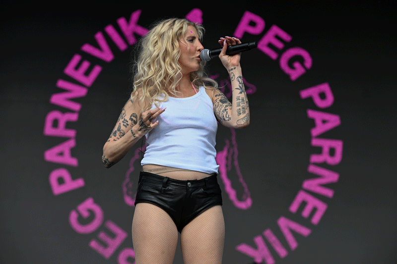 Peg Parnevik under Neon festival i Trondheim 2026.