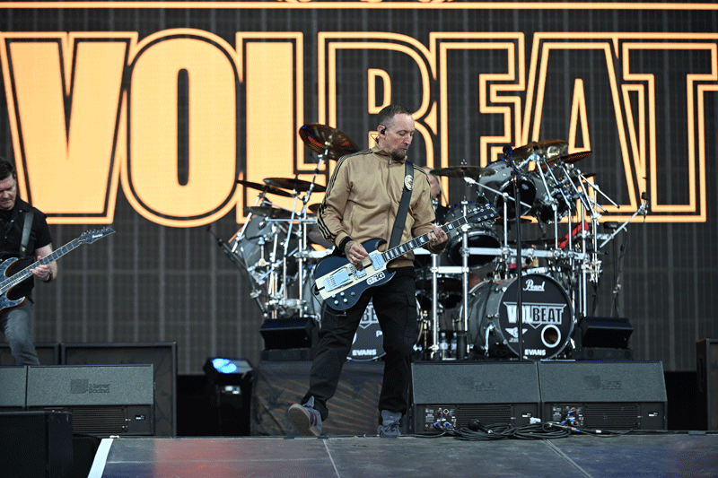 Volbeat under Trondheim Rocks 2026.