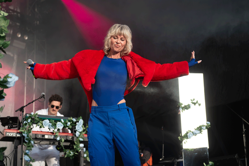 Bertine Zetlitz under Olavsfest 2026.
