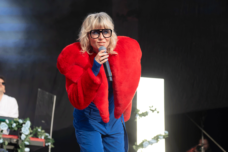 Bertine Zetlitz under Olavsfest 2026.